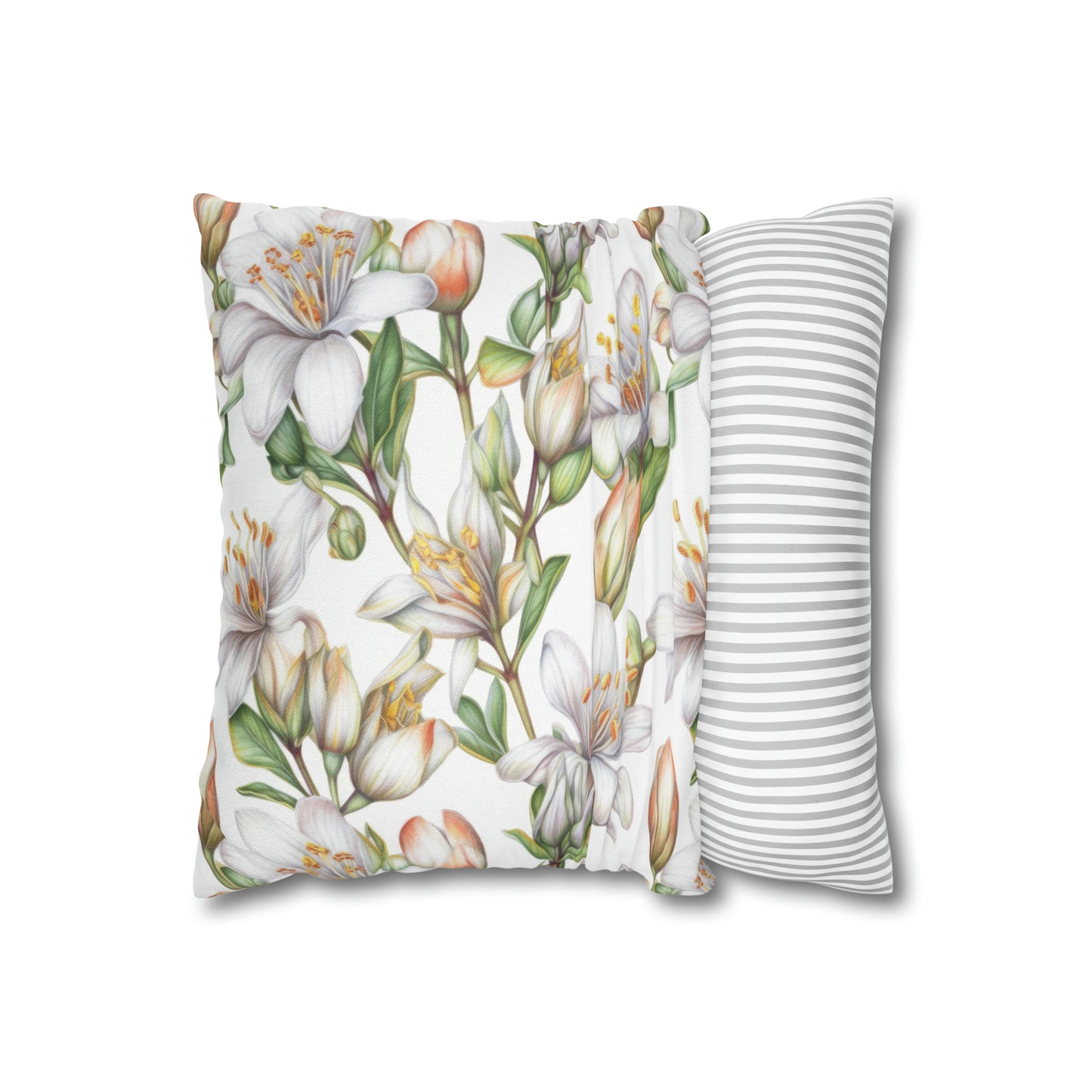 Lilacs Square Pillow Case