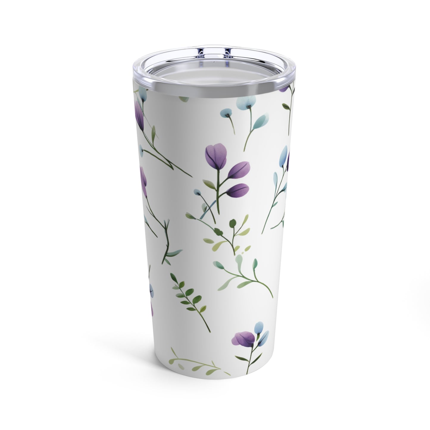 Purple Wildflowers Tumbler 20oz