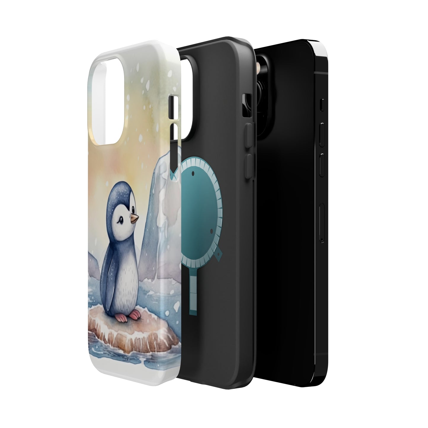 Cute Penguin MagSafe Tough iPhone Case