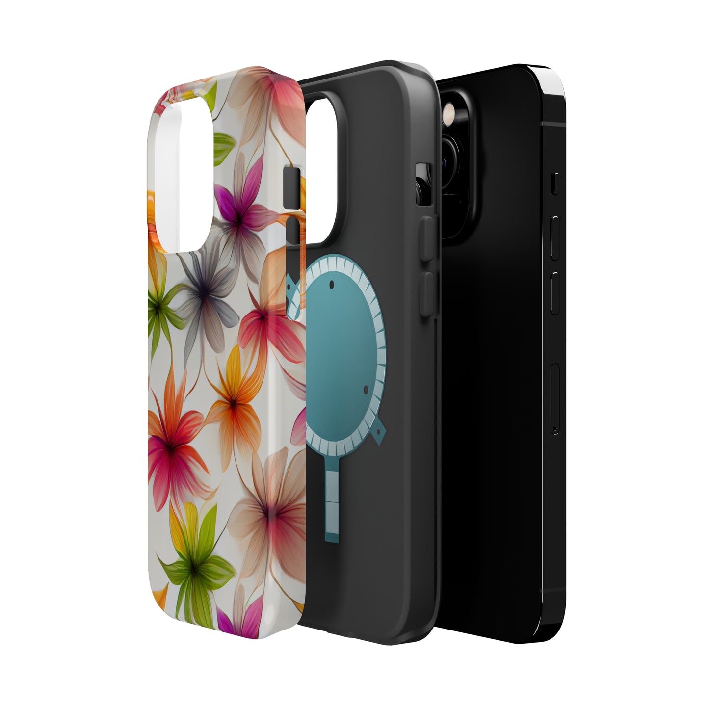 Floral Burst MagSafe Tough iPhone Case
