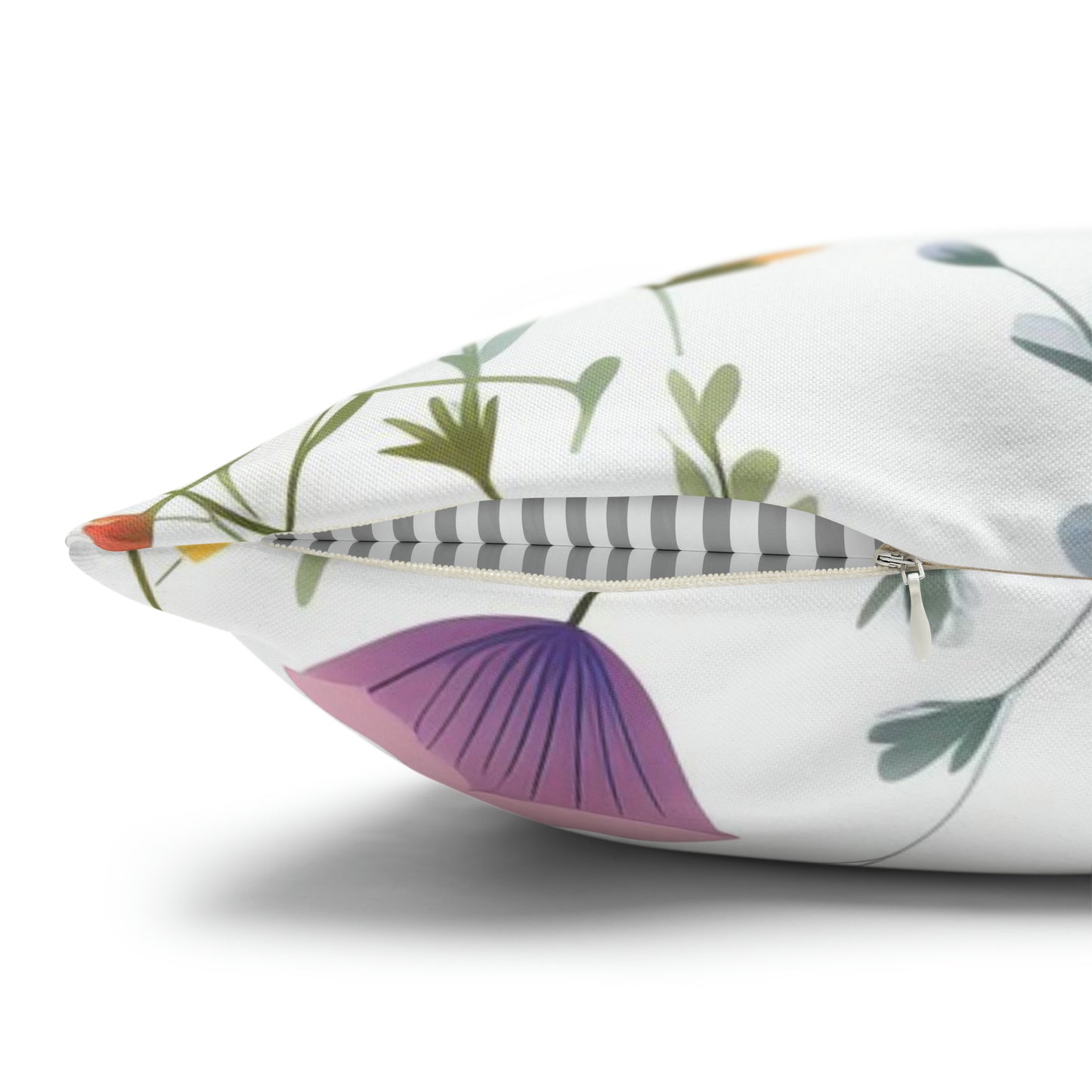 Dainty Wildflowers Square Pillow Case