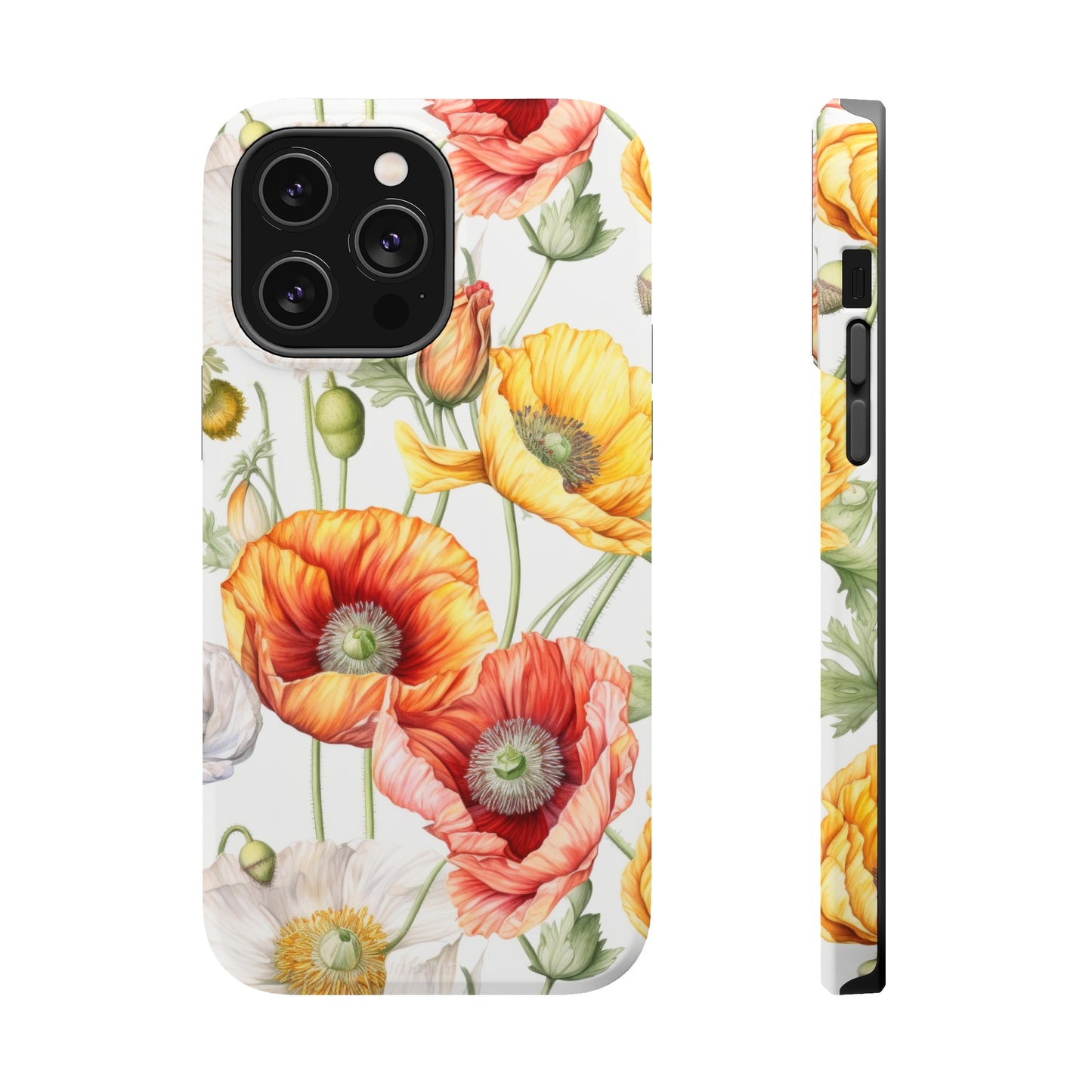 Iceland Poppies MagSafe Tough iPhone Case