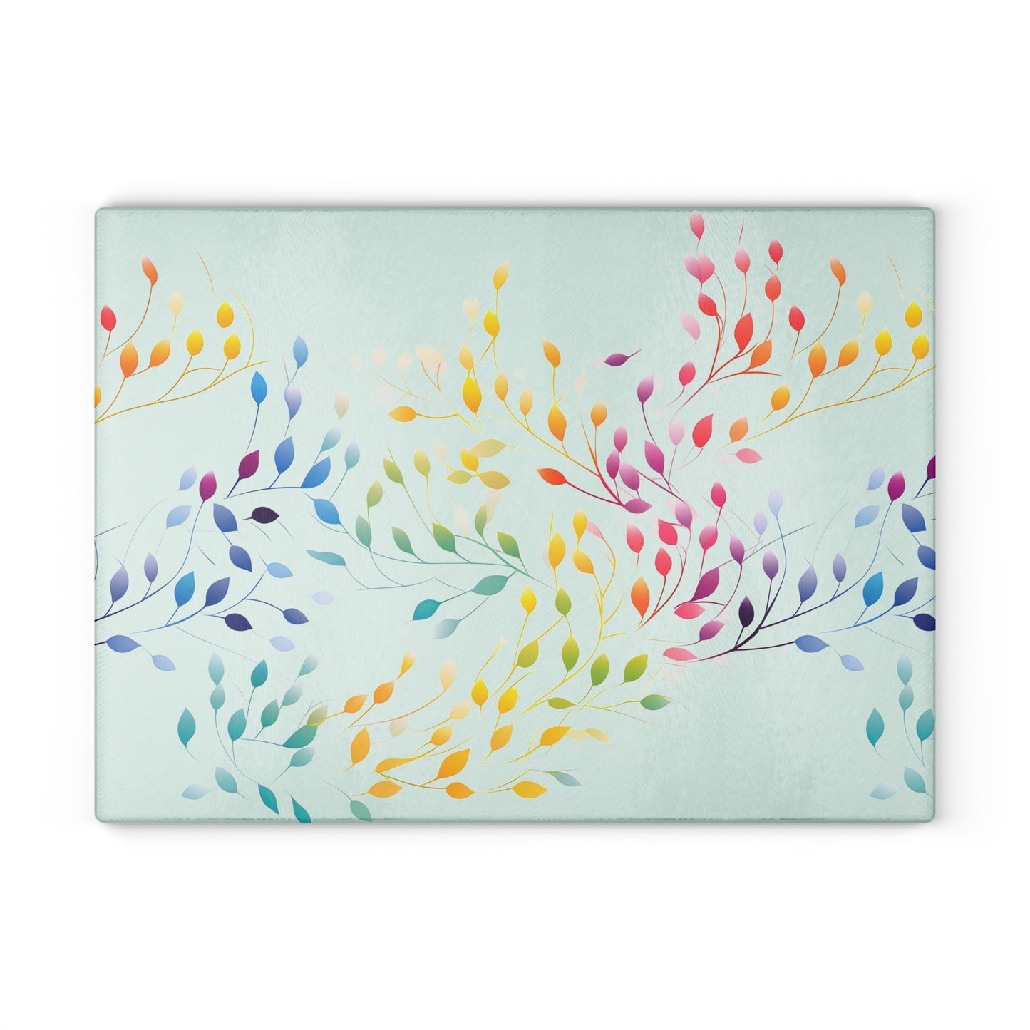 Prismatic Vines Glass Cutting Board