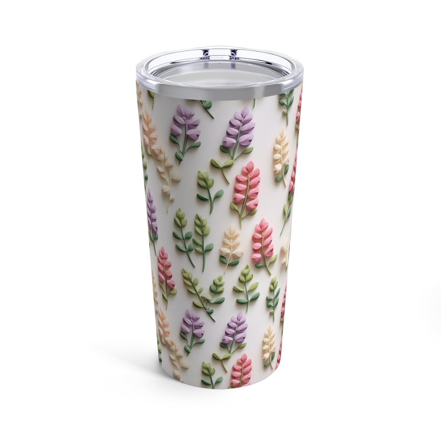 Sculpted Lupine Tumbler 20oz