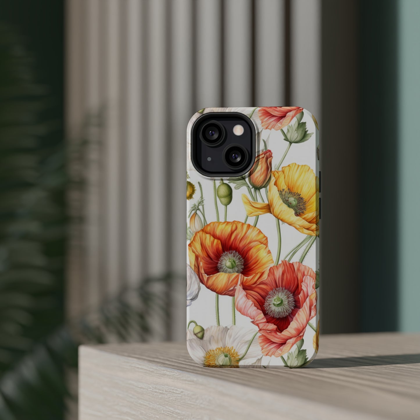 Iceland Poppies MagSafe Tough iPhone Case