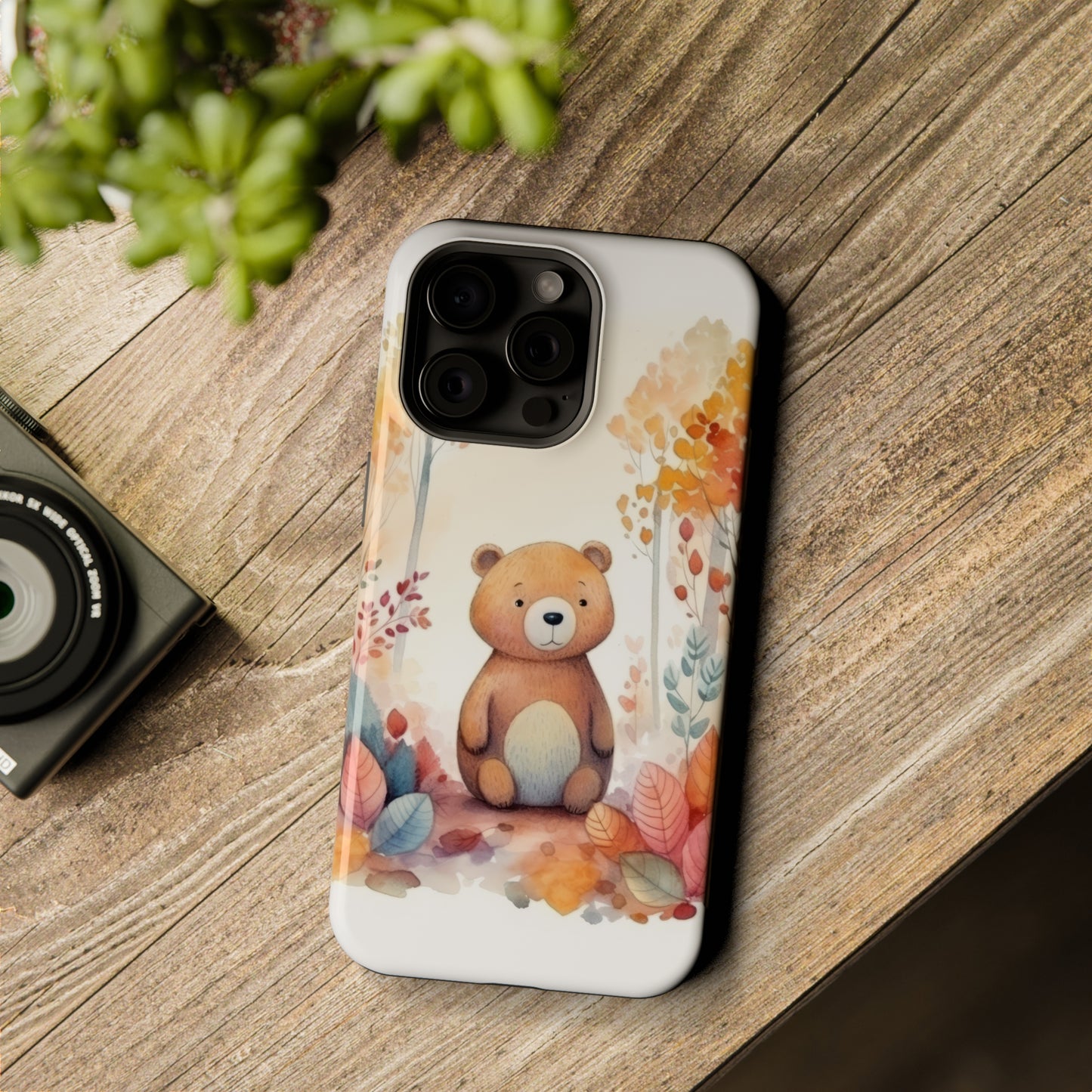 Cute Bear MagSafe Tough iPhone Case