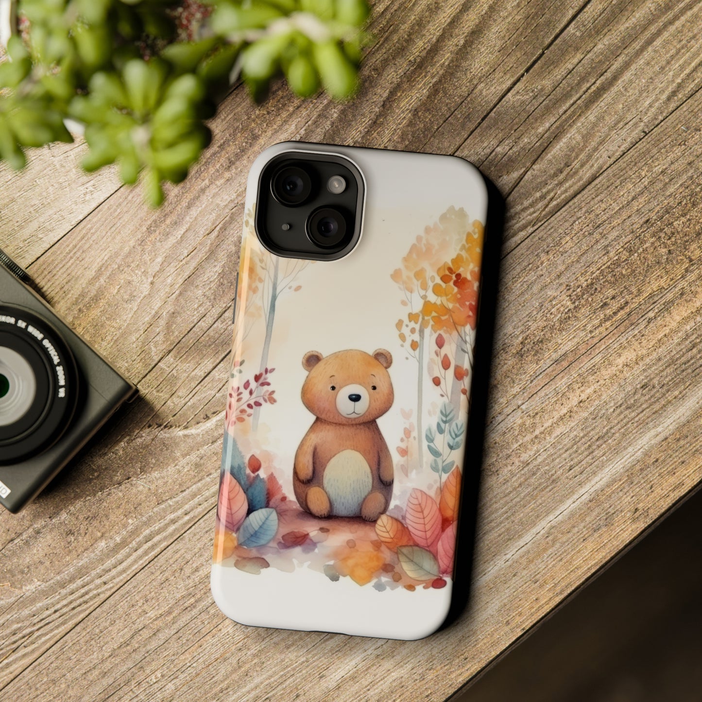 Cute Bear MagSafe Tough iPhone Case