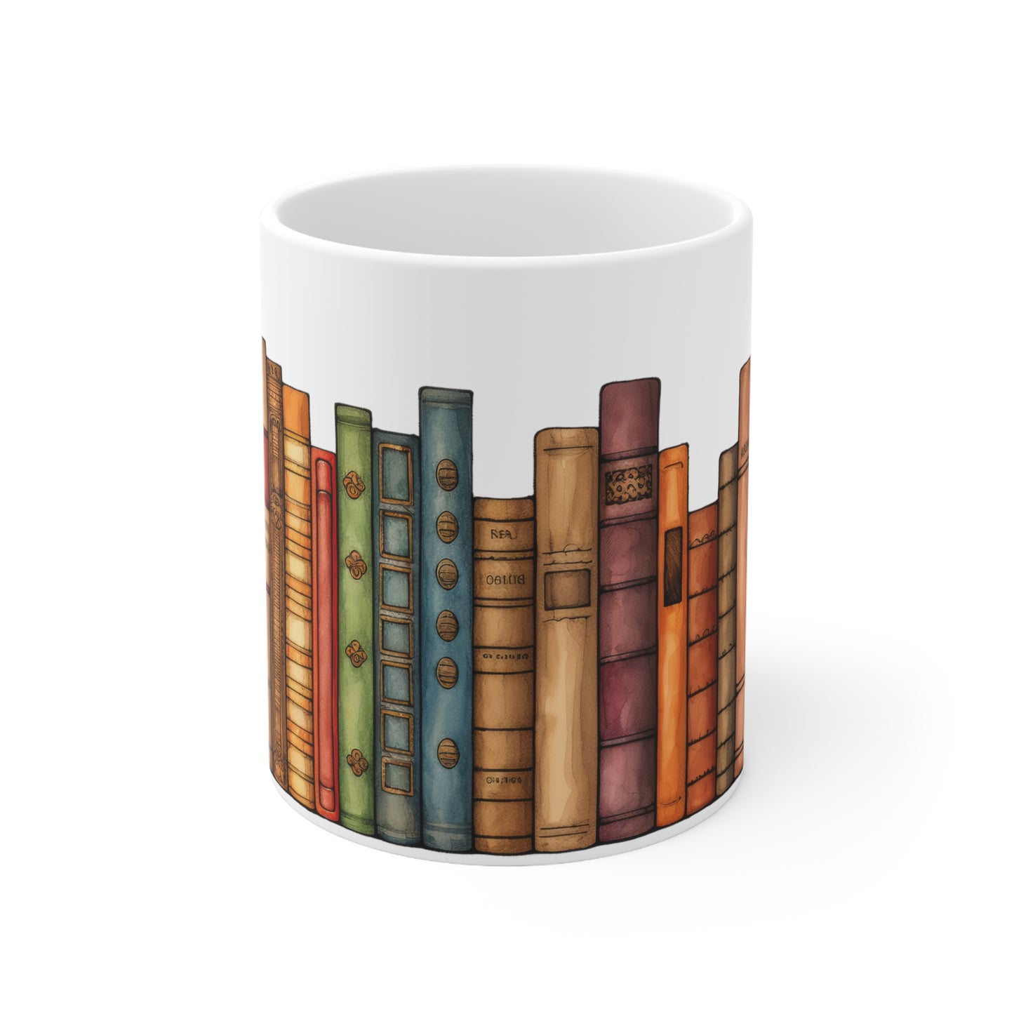 Book Library 11oz Mug