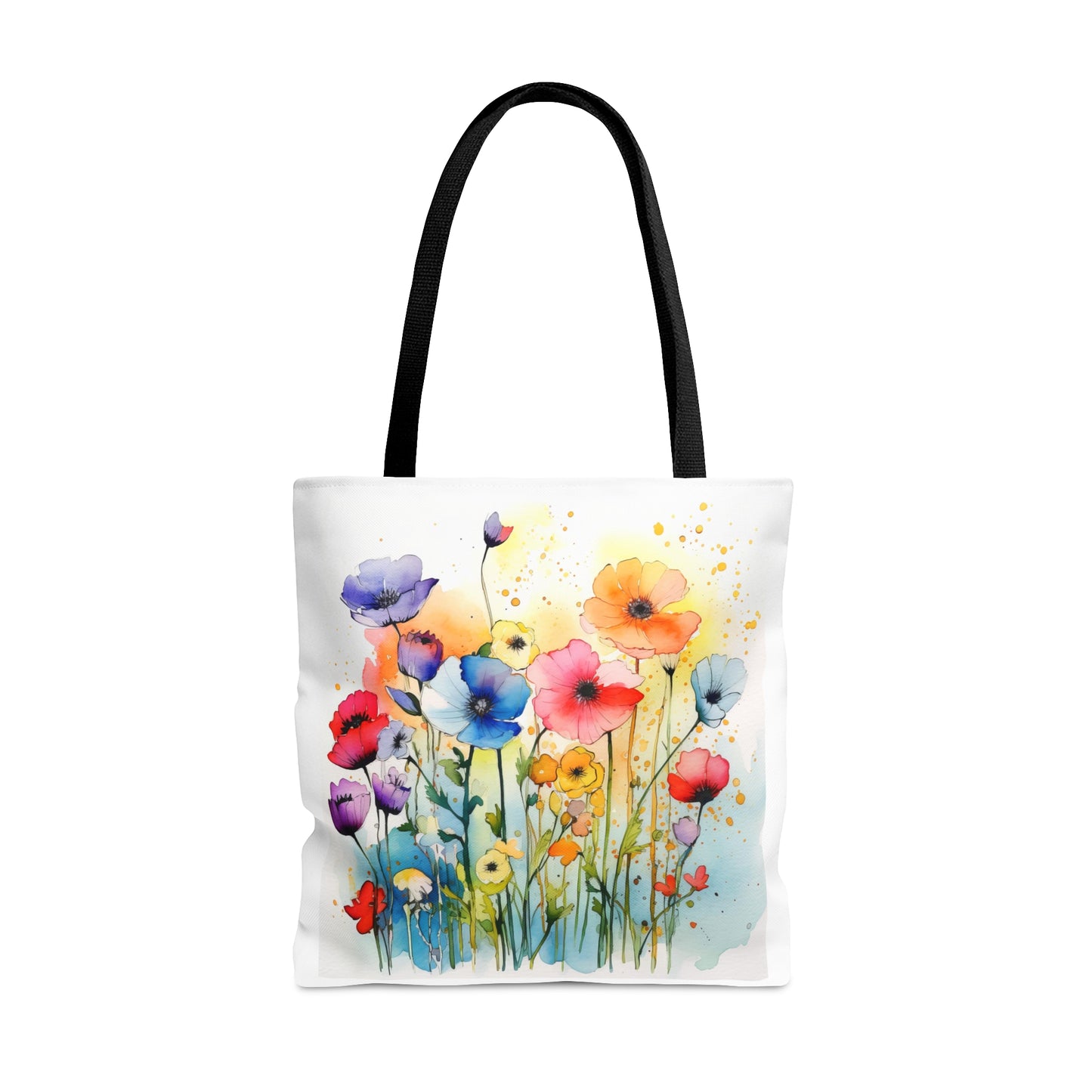 Splash of Color Wildflowers Tote Bag