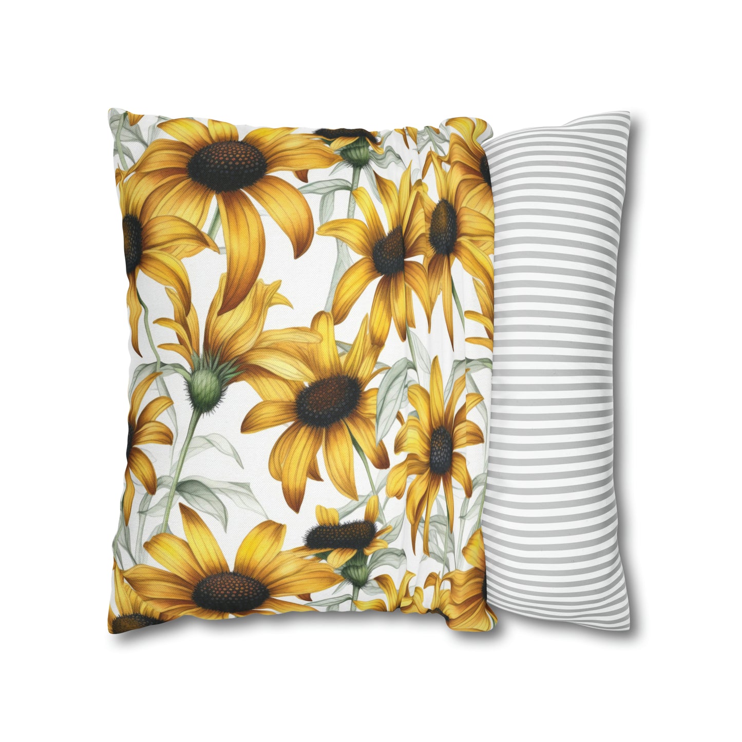 Sunflowers Square Pillow Case
