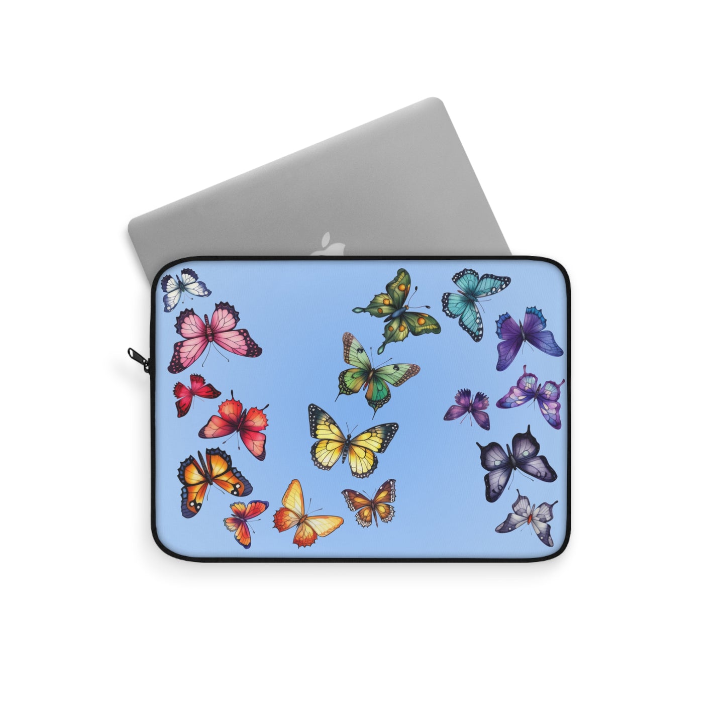 Rainbow Butterfly Trail Laptop Case / Laptop Sleeve