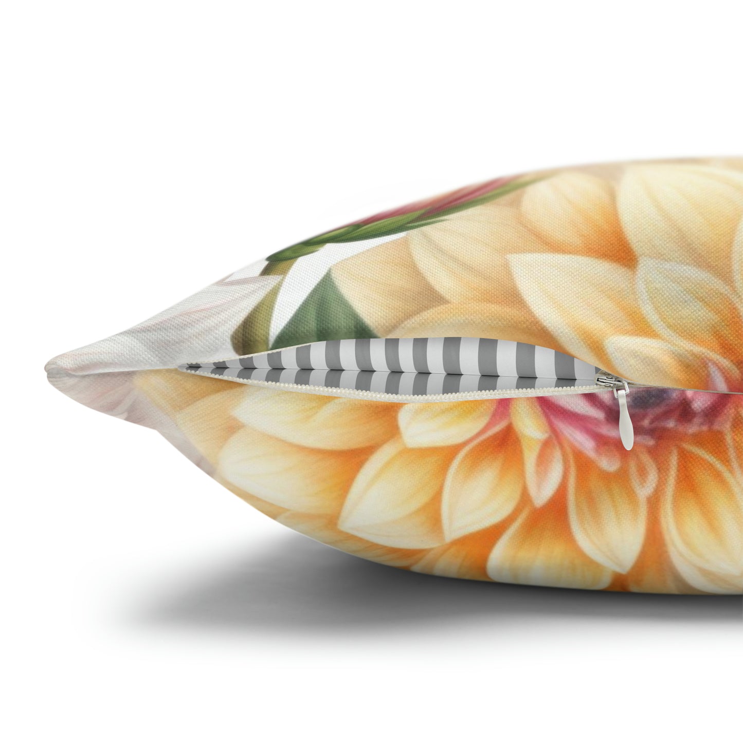 Dahlias Square Pillow Case