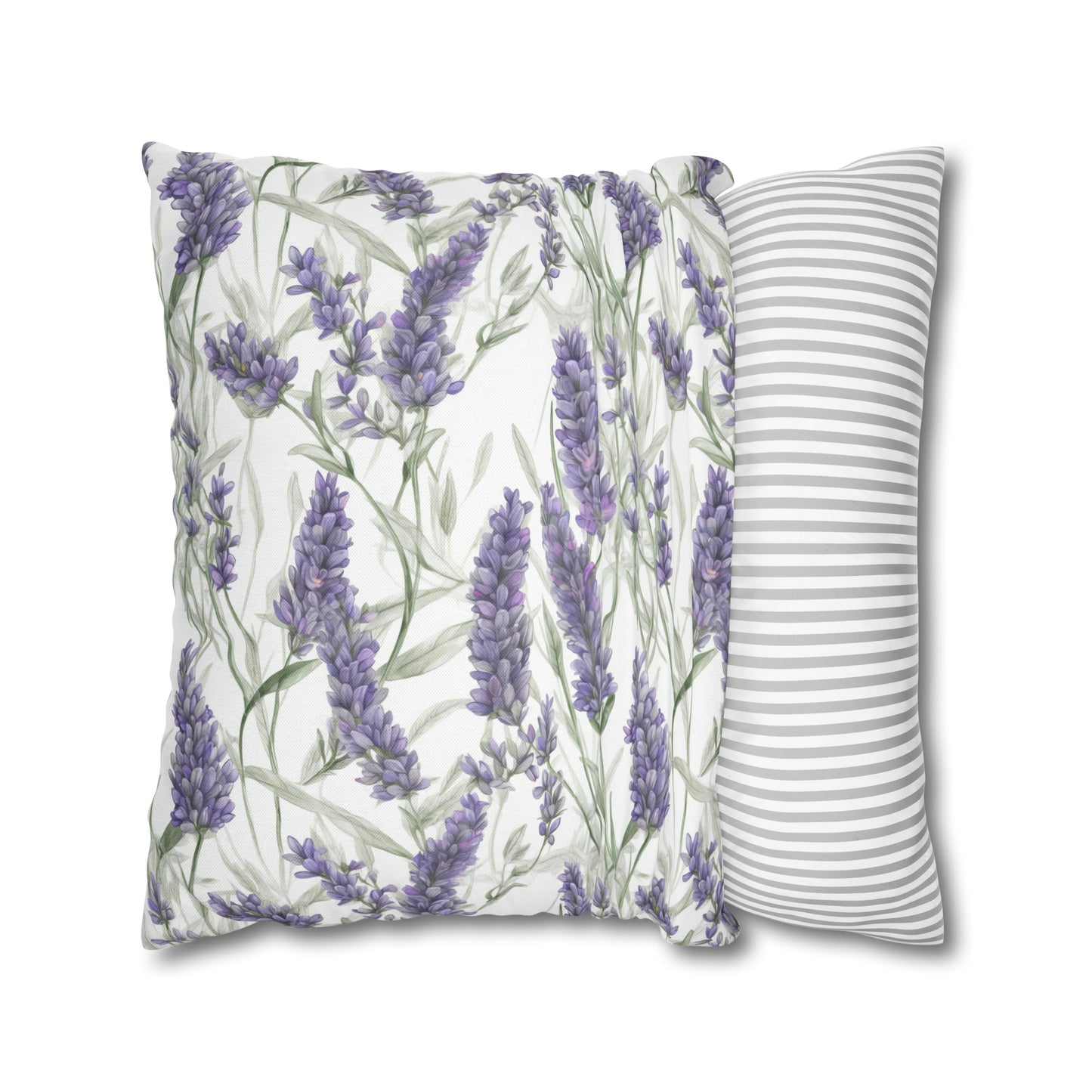 Lavendar Square Pillow Case