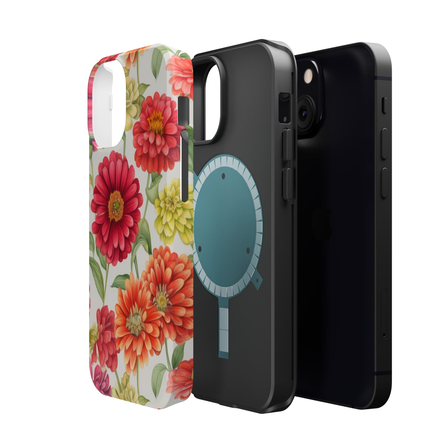 Zinnias MagSafe Tough iPhone Case