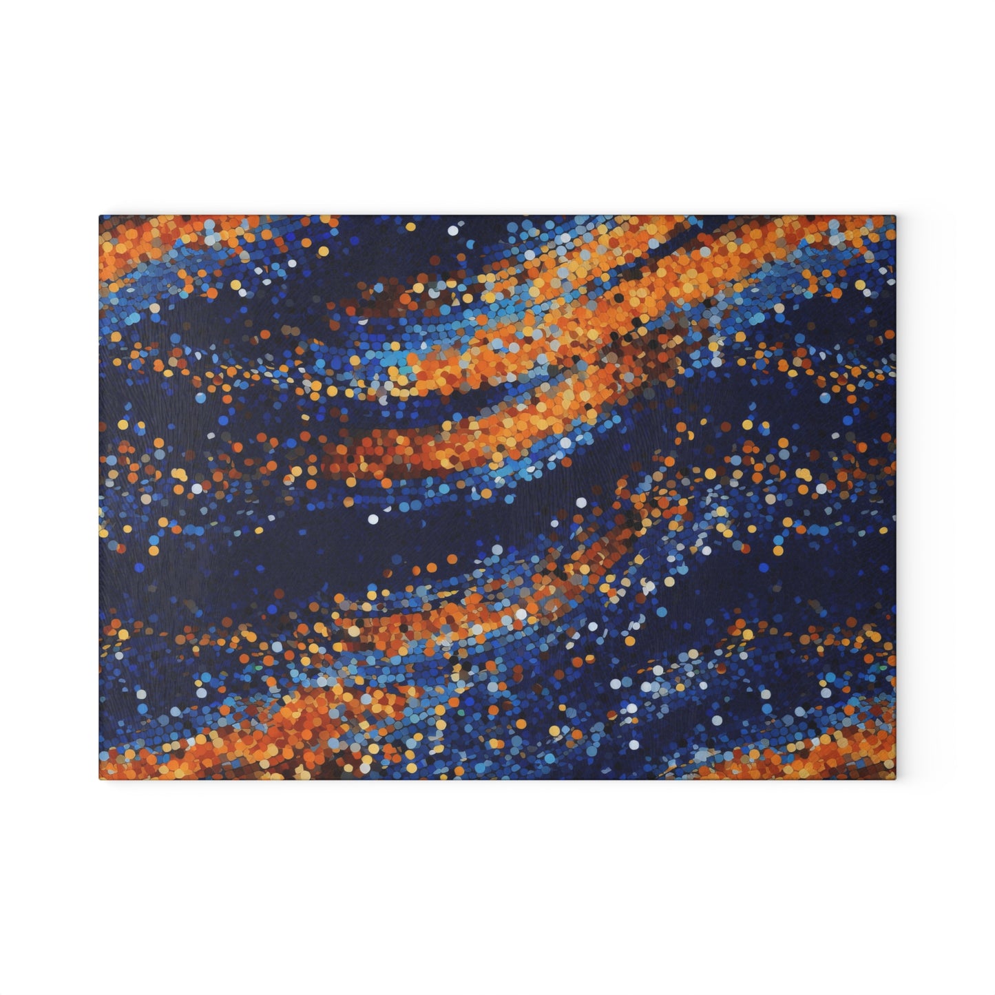 Goldfish in Water Mosaic Glass Cutting Board