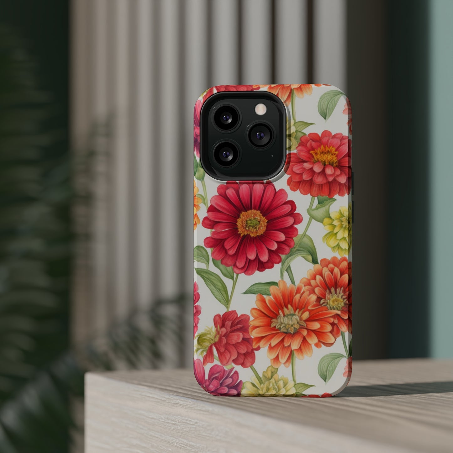 Zinnias MagSafe Tough iPhone Case