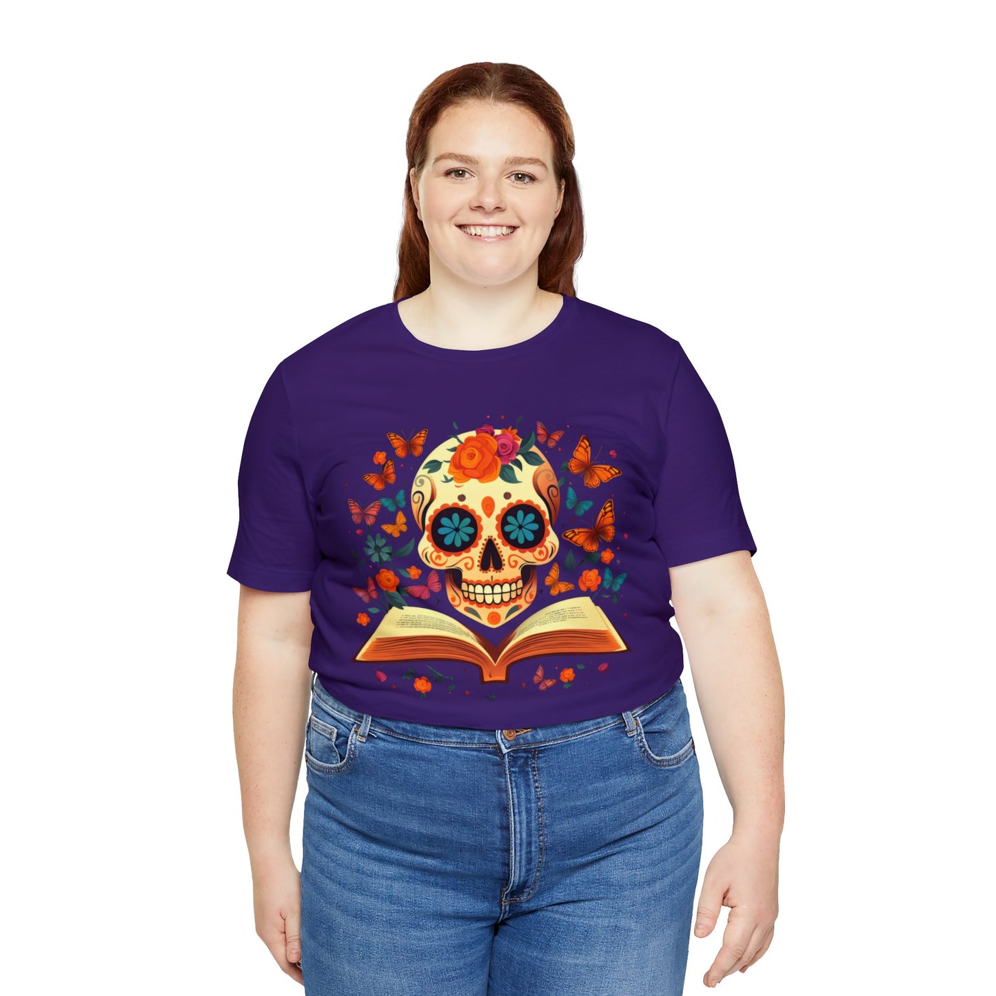 Dia de los Muertos Unisex Jersey Short Sleeve Tee