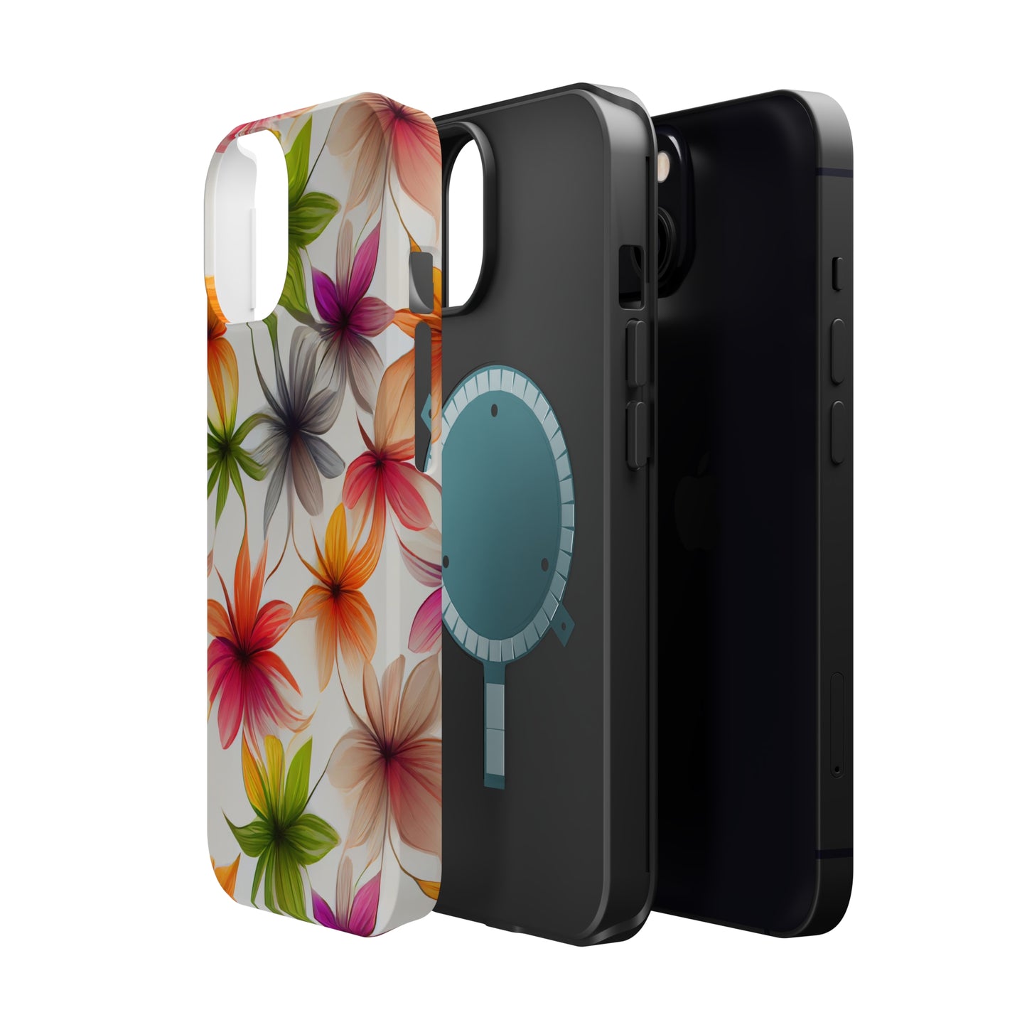 Floral Burst MagSafe Tough iPhone Case