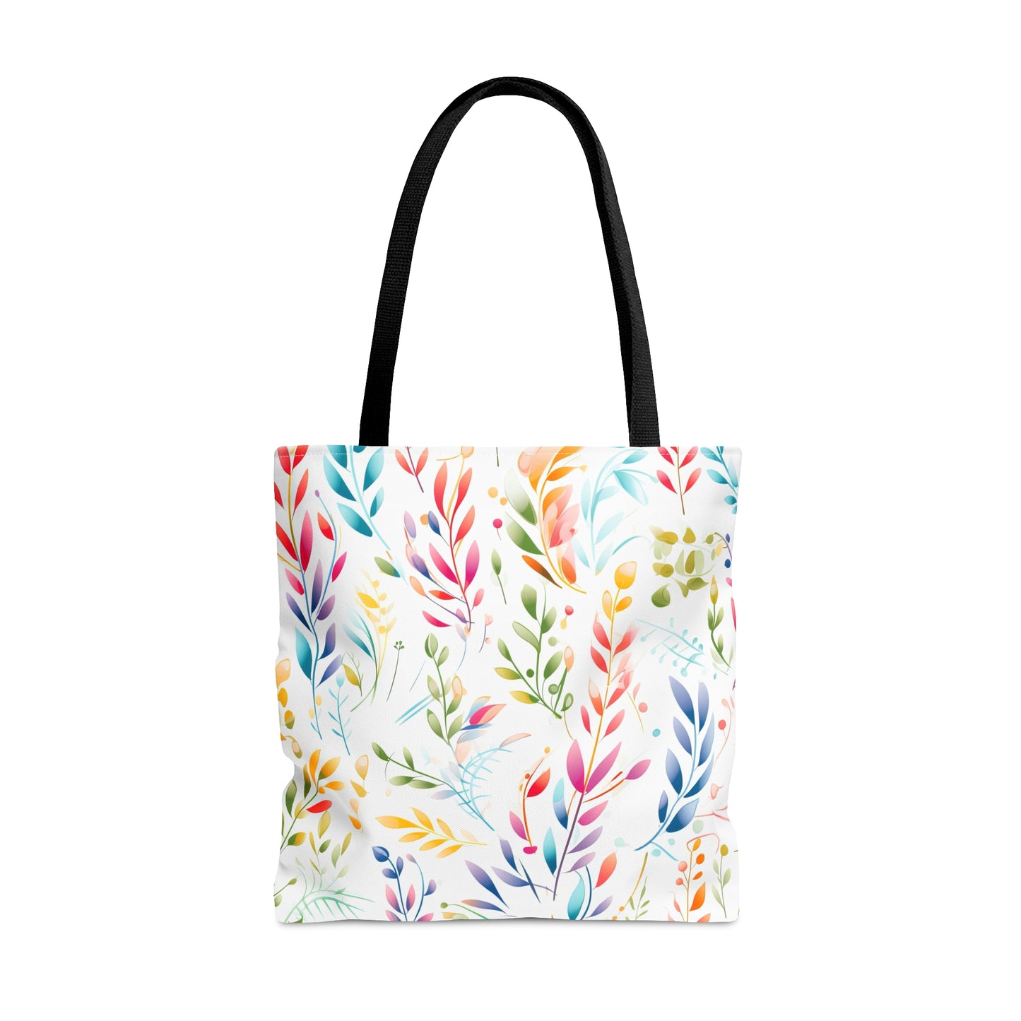 Pastel Leaves Tote Bag