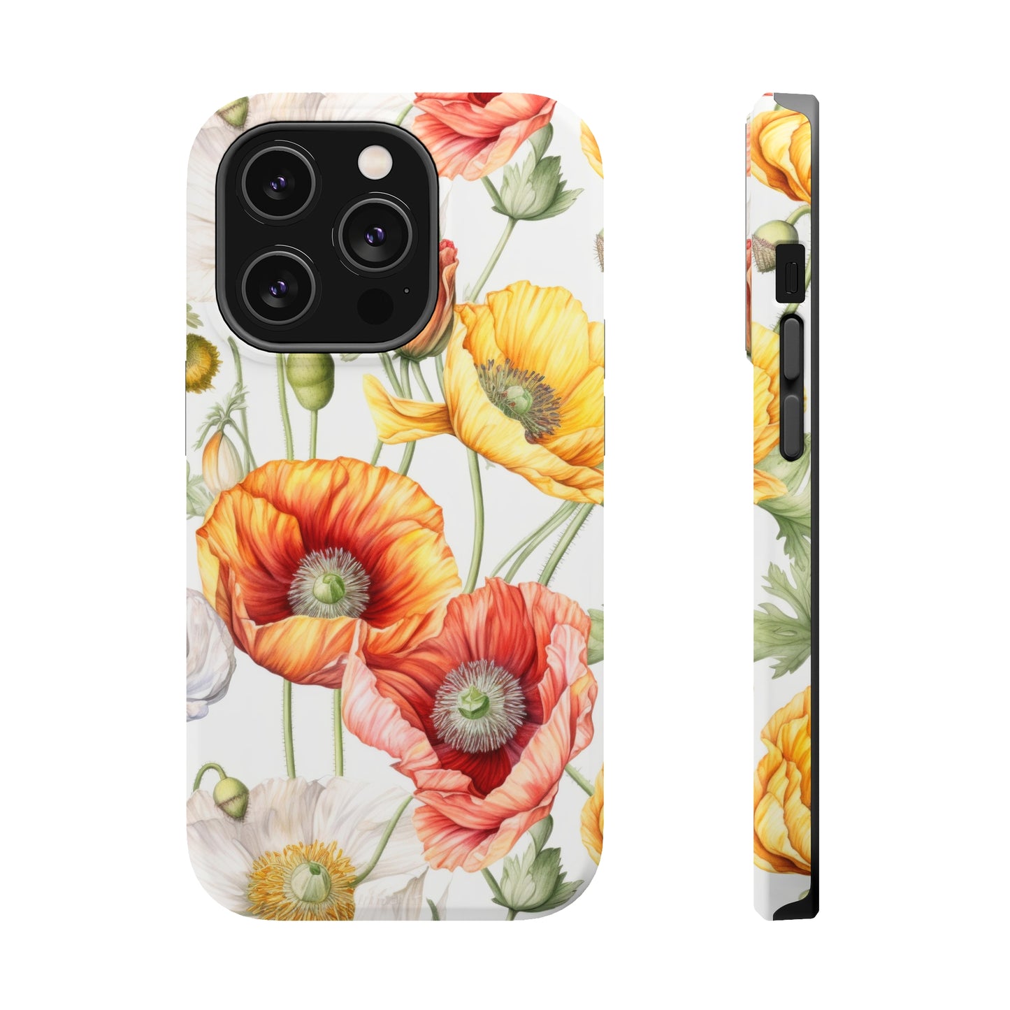 Iceland Poppies MagSafe Tough iPhone Case