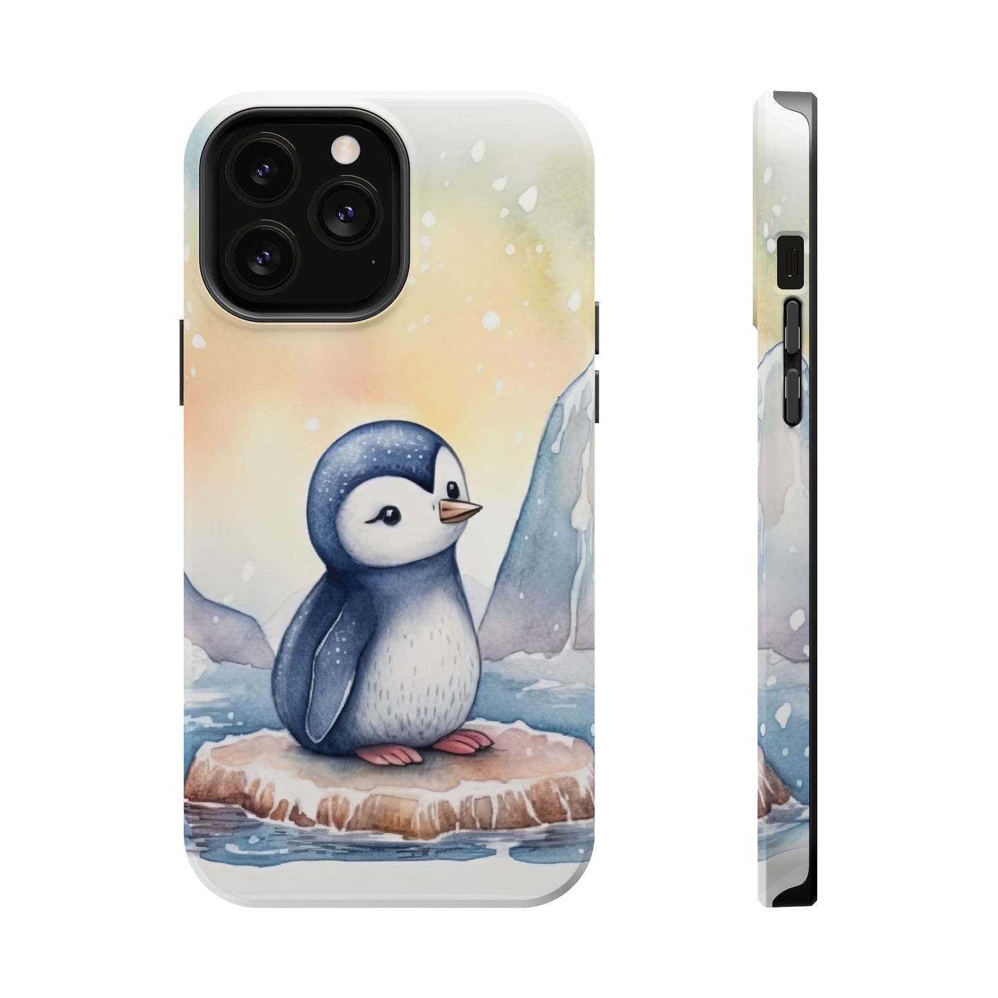 Cute Penguin MagSafe Tough iPhone Case