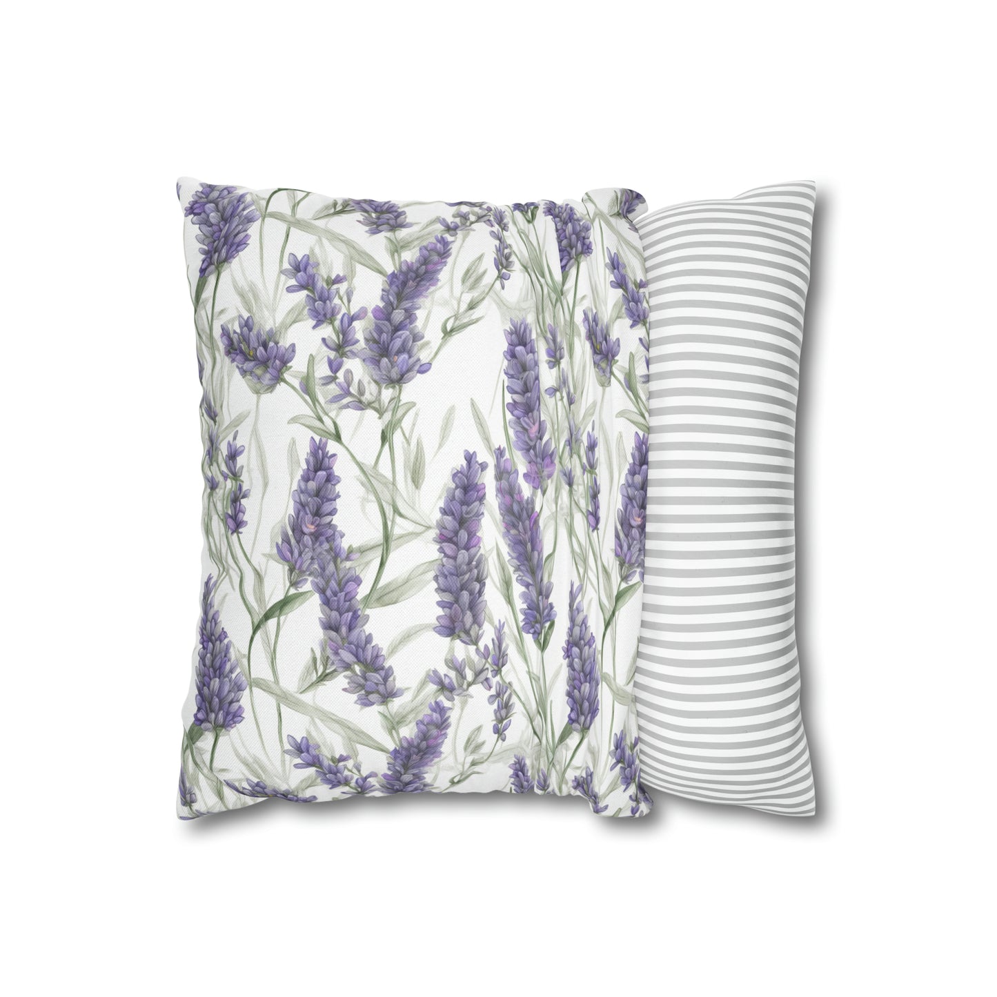 Lavendar Square Pillow Case