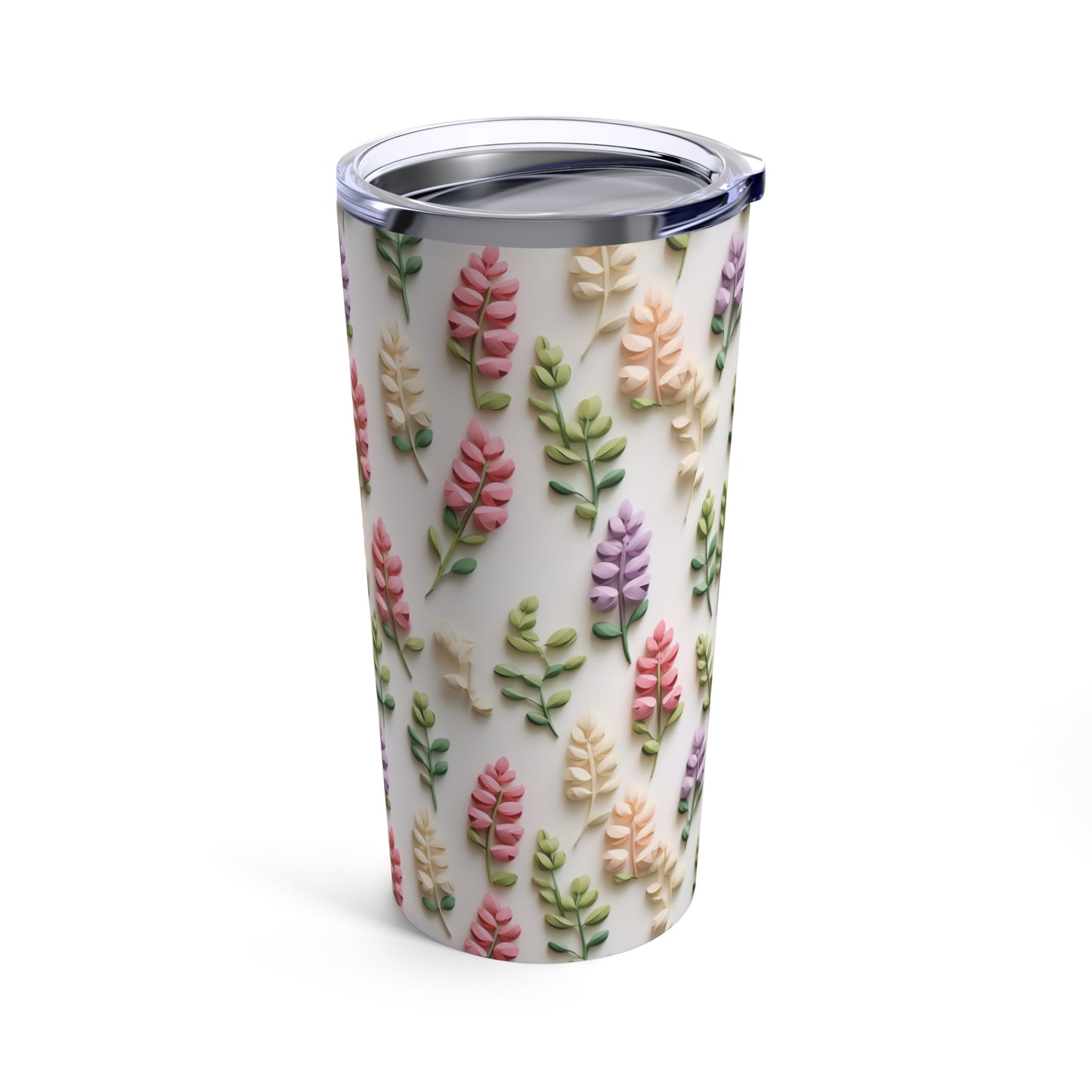 Sculpted Lupine Tumbler 20oz