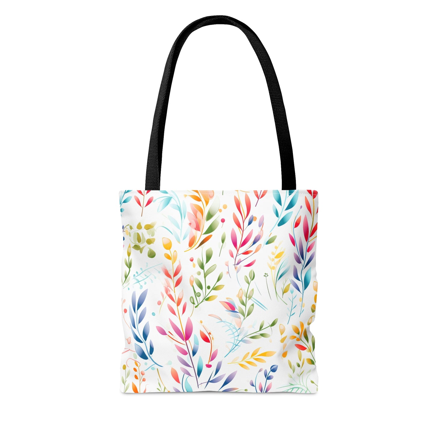 Pastel Leaves Tote Bag