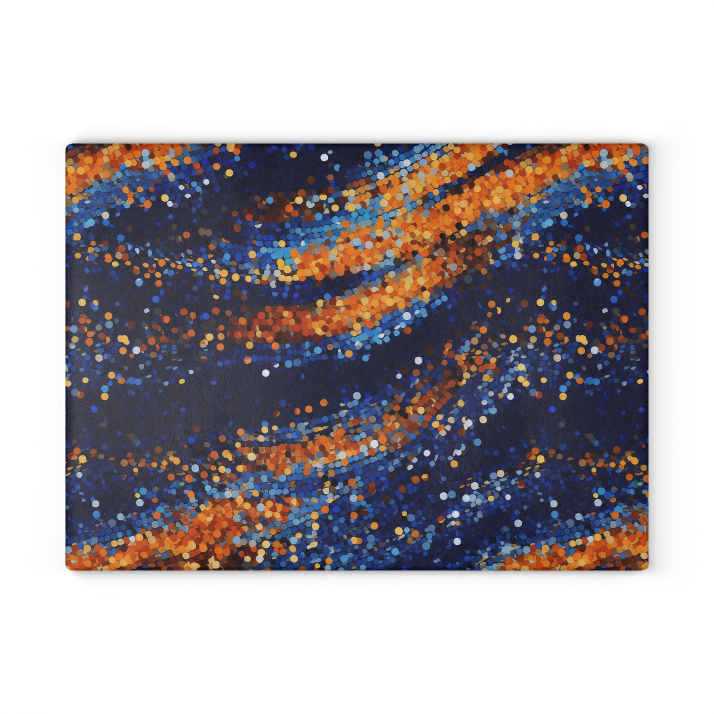 Goldfish in Water Mosaic Glass Cutting Board