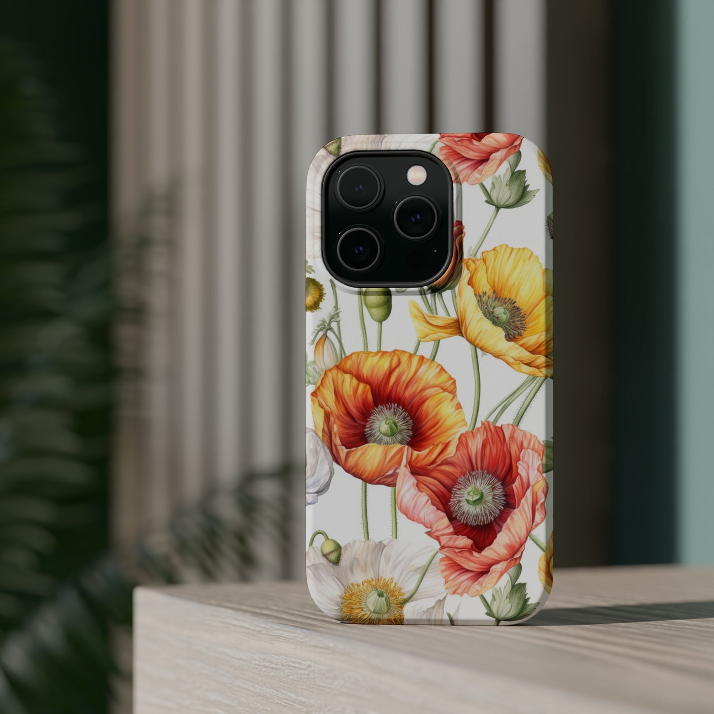 Iceland Poppies MagSafe Tough iPhone Case