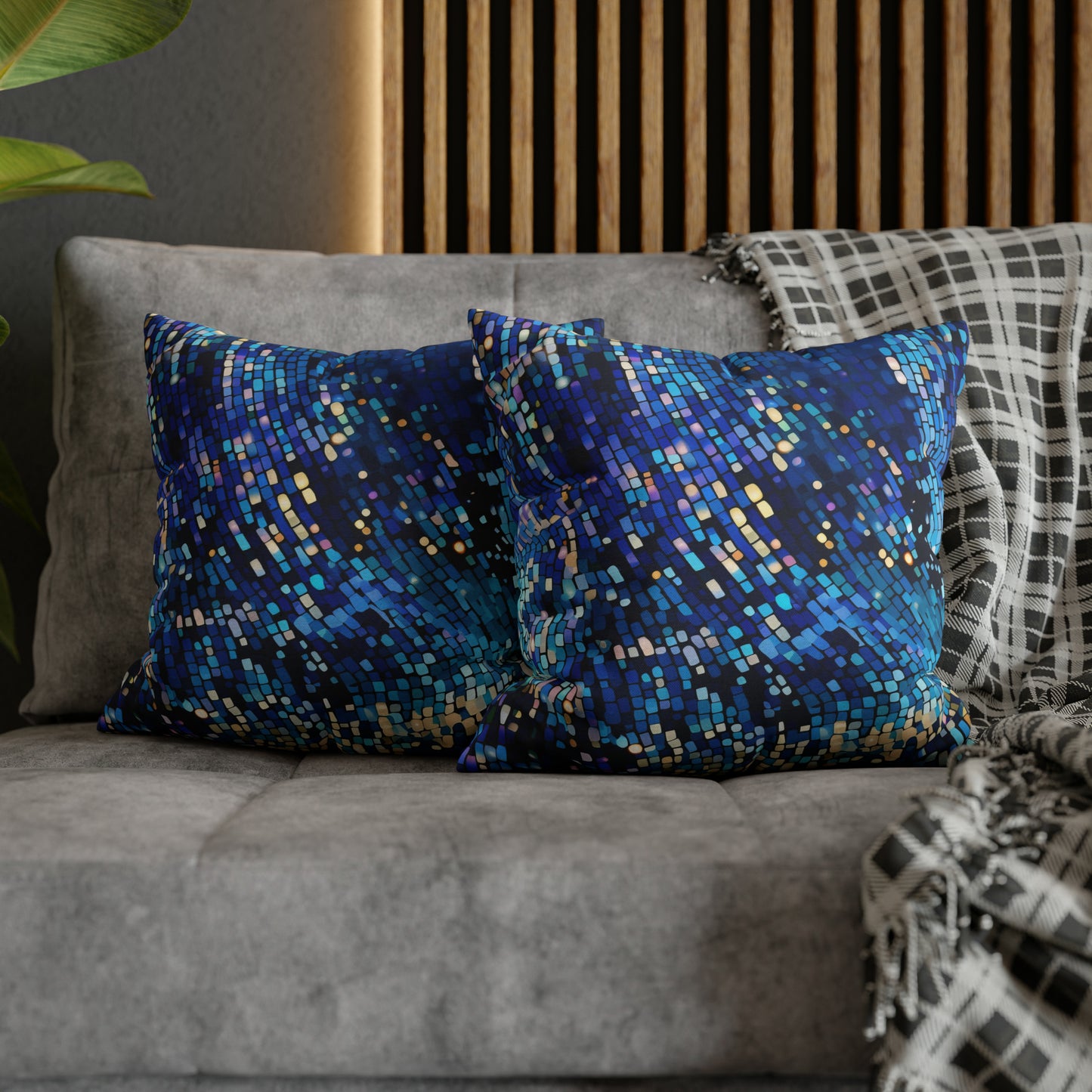 Stars in the Night Sky Square Pillow Case