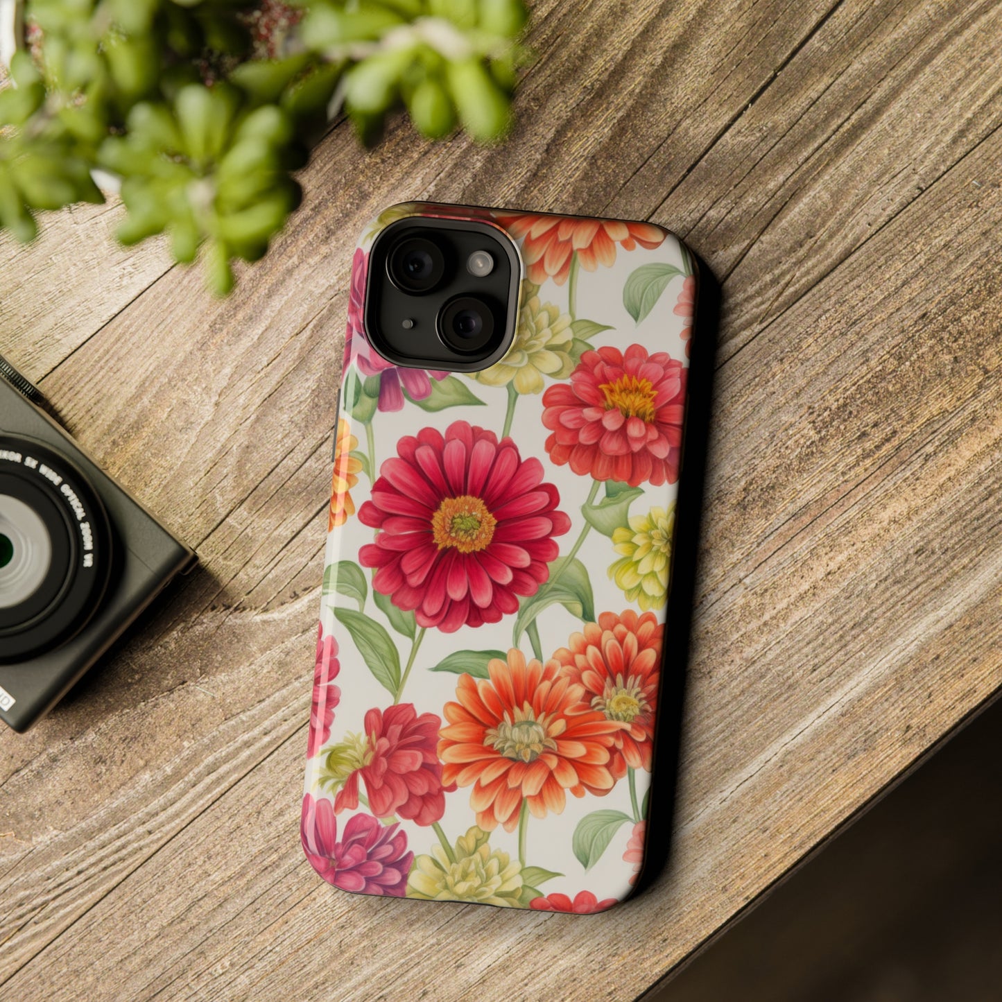 Zinnias MagSafe Tough iPhone Case
