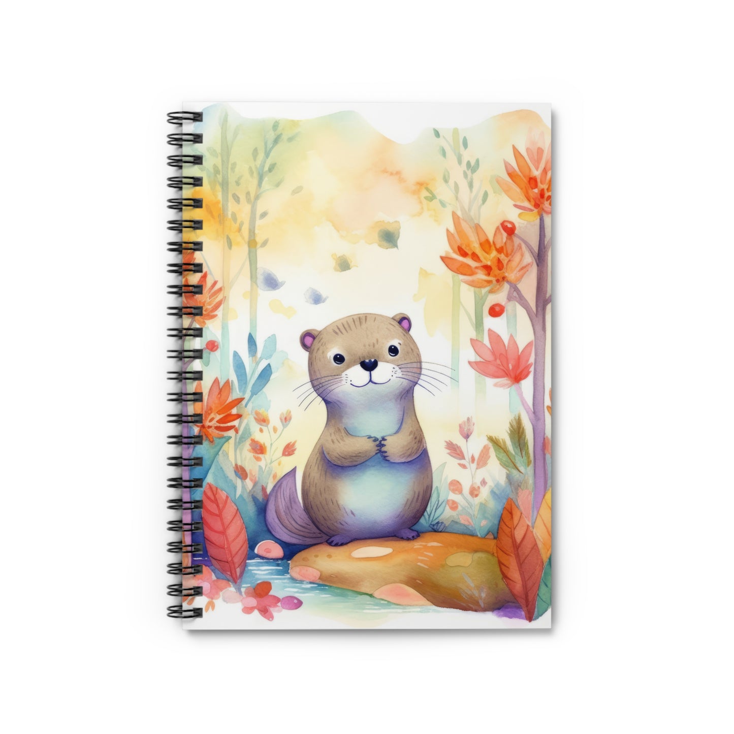 Otter Spiral Notebook - Ruled Line