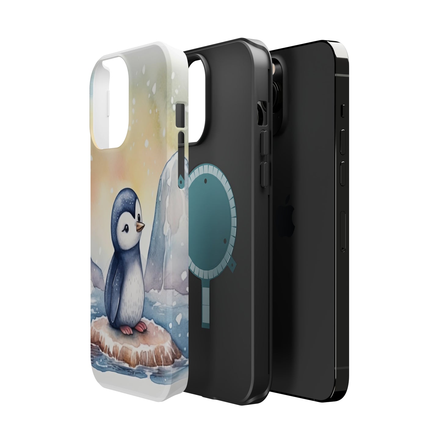 Cute Penguin MagSafe Tough iPhone Case