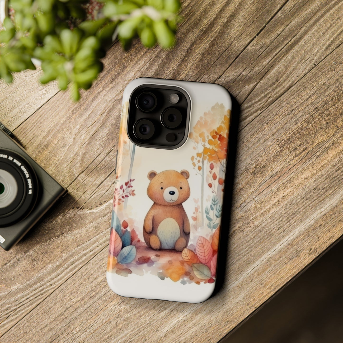 Cute Bear MagSafe Tough iPhone Case