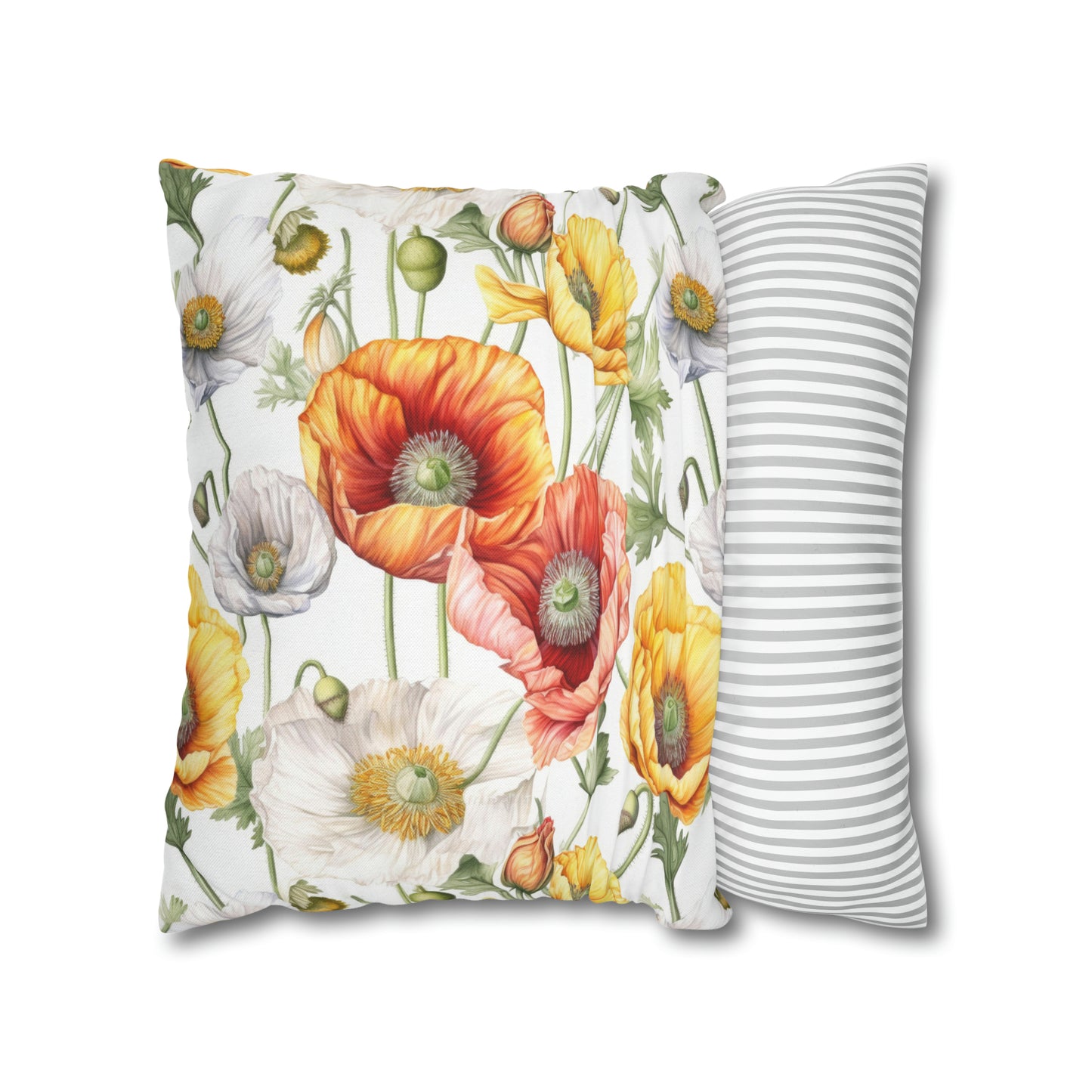 Iceland Poppies Square Pillow Case