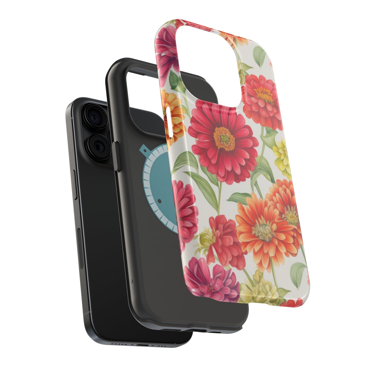 Zinnias MagSafe Tough iPhone Case
