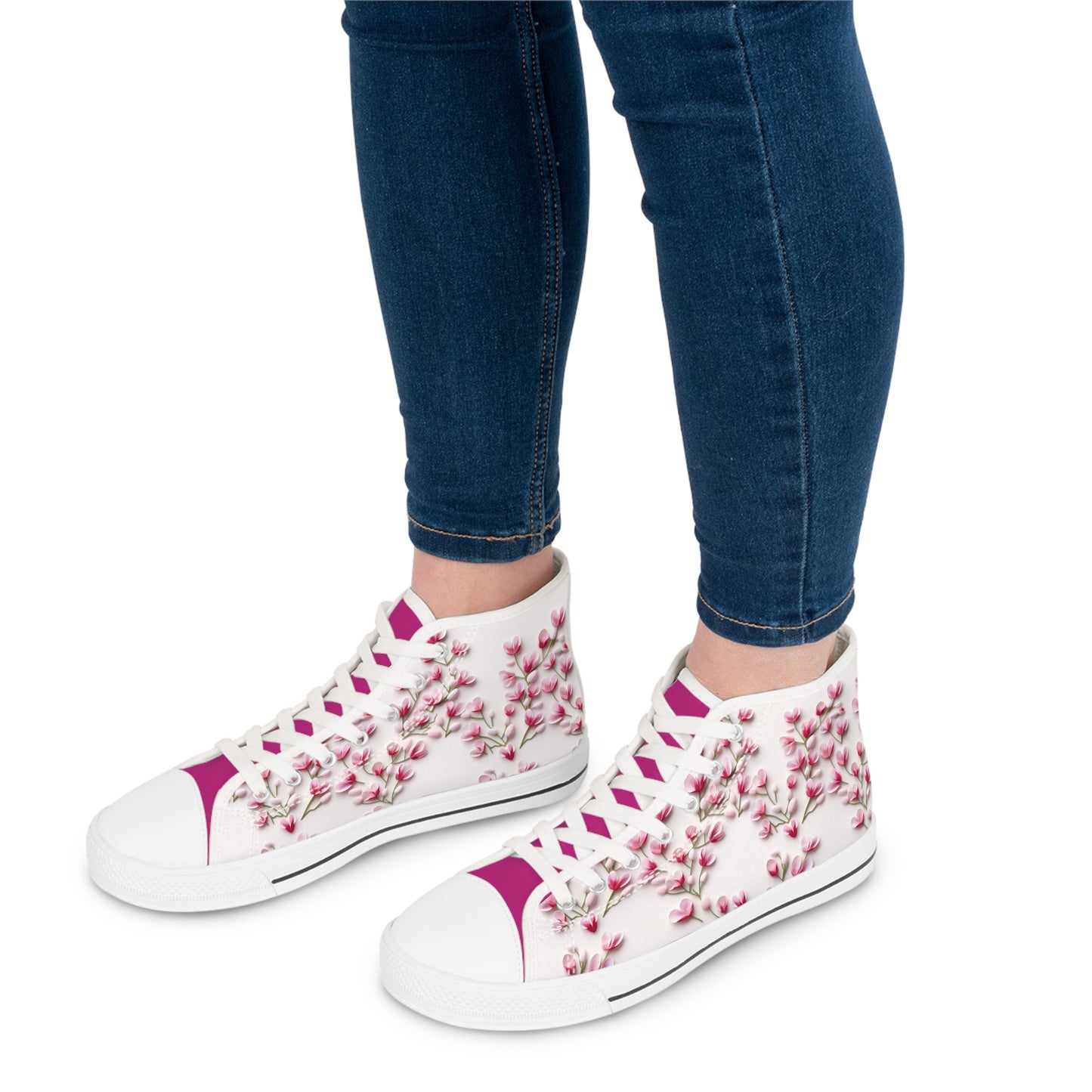Bleeding Hearts Women's High Top Sneakers