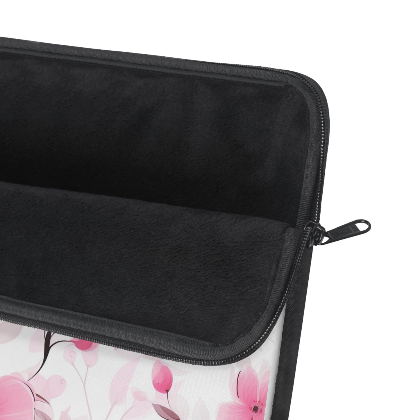 Pink Whimsy Wildflowers Laptop Case / Laptop Sleeve