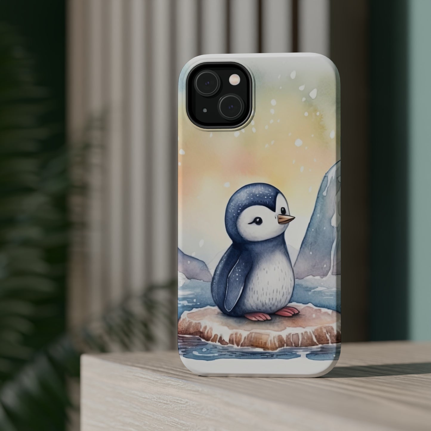Cute Penguin MagSafe Tough iPhone Case