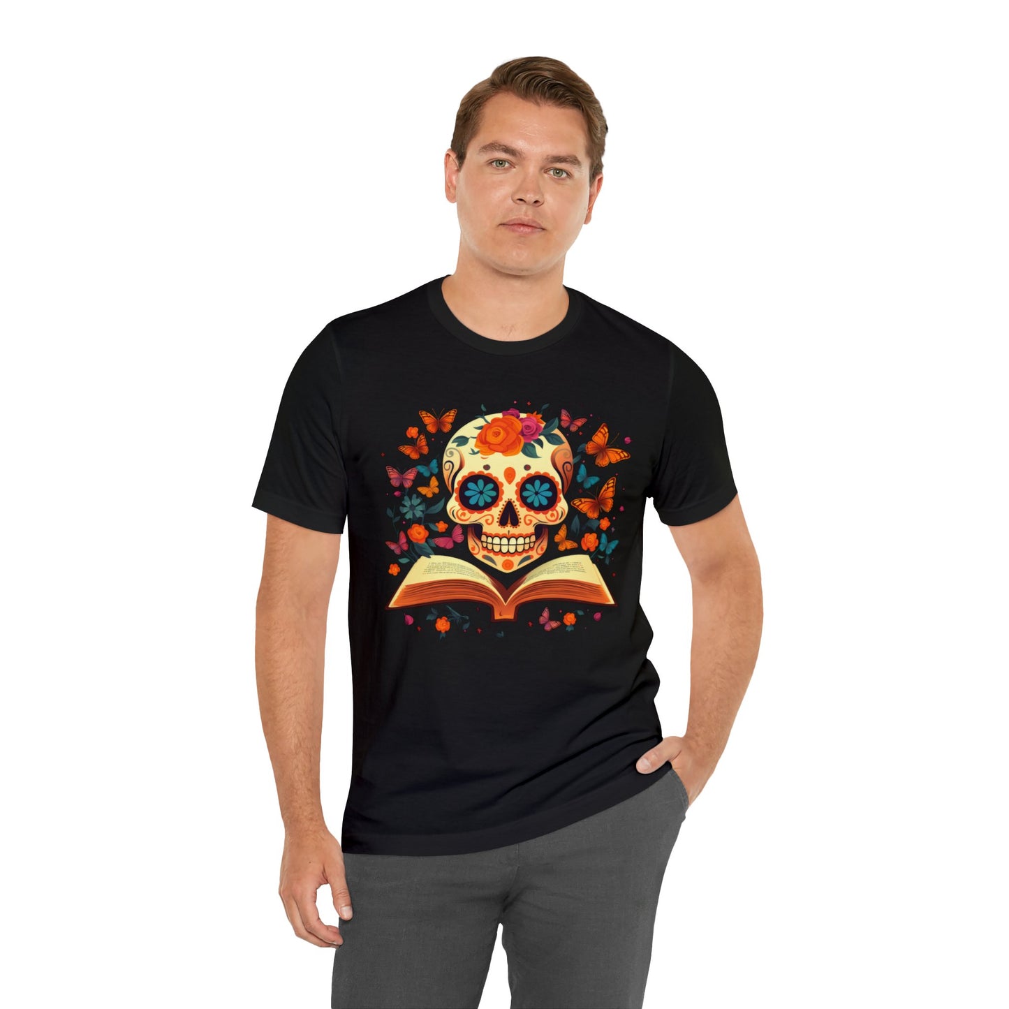 Dia de los Muertos Unisex Jersey Short Sleeve Tee
