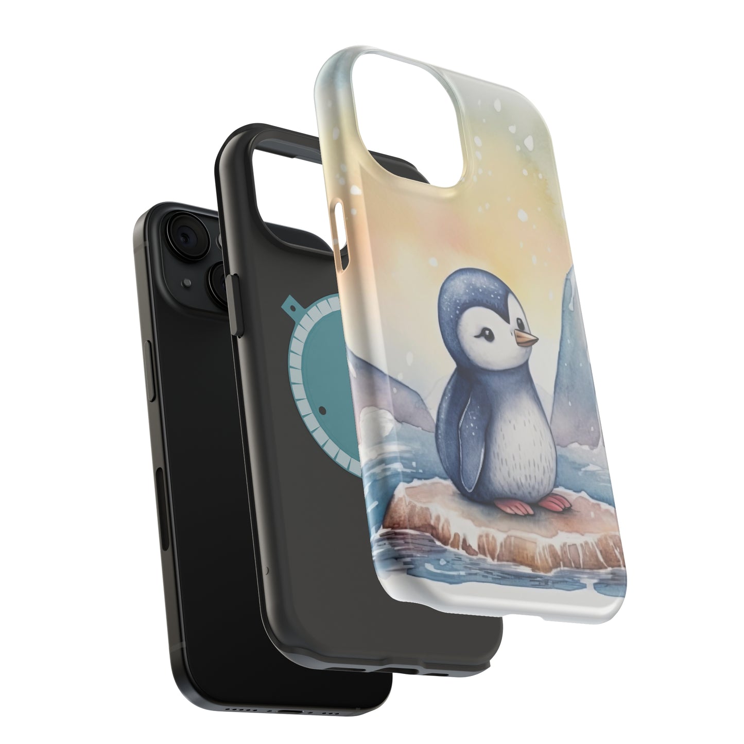 Cute Penguin MagSafe Tough iPhone Case