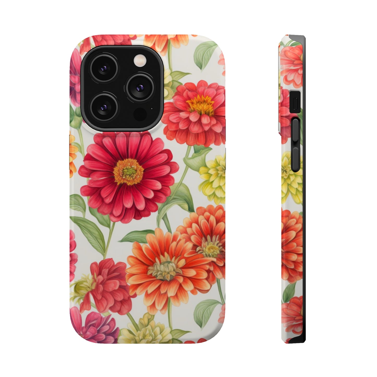 Zinnias MagSafe Tough iPhone Case