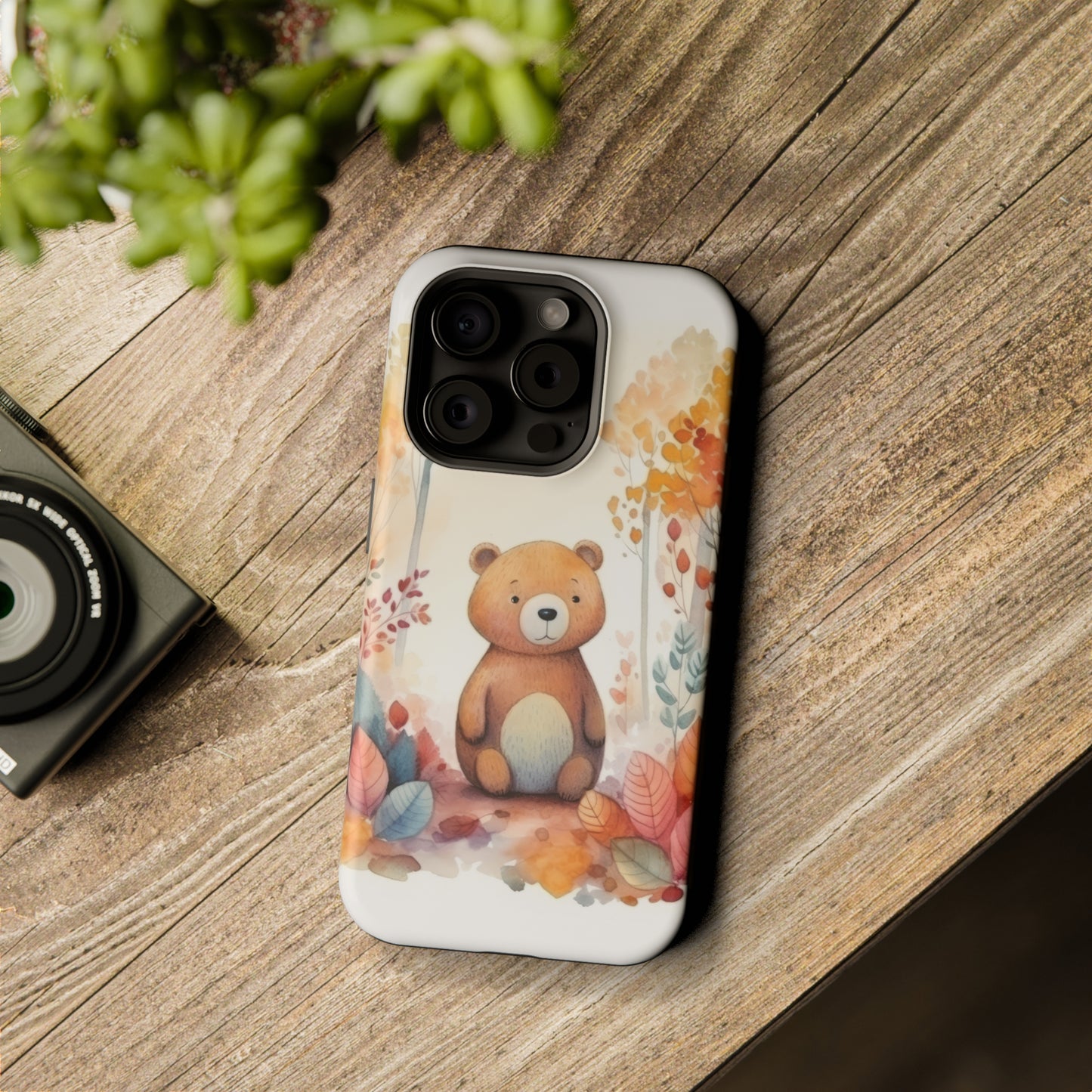 Cute Bear MagSafe Tough iPhone Case