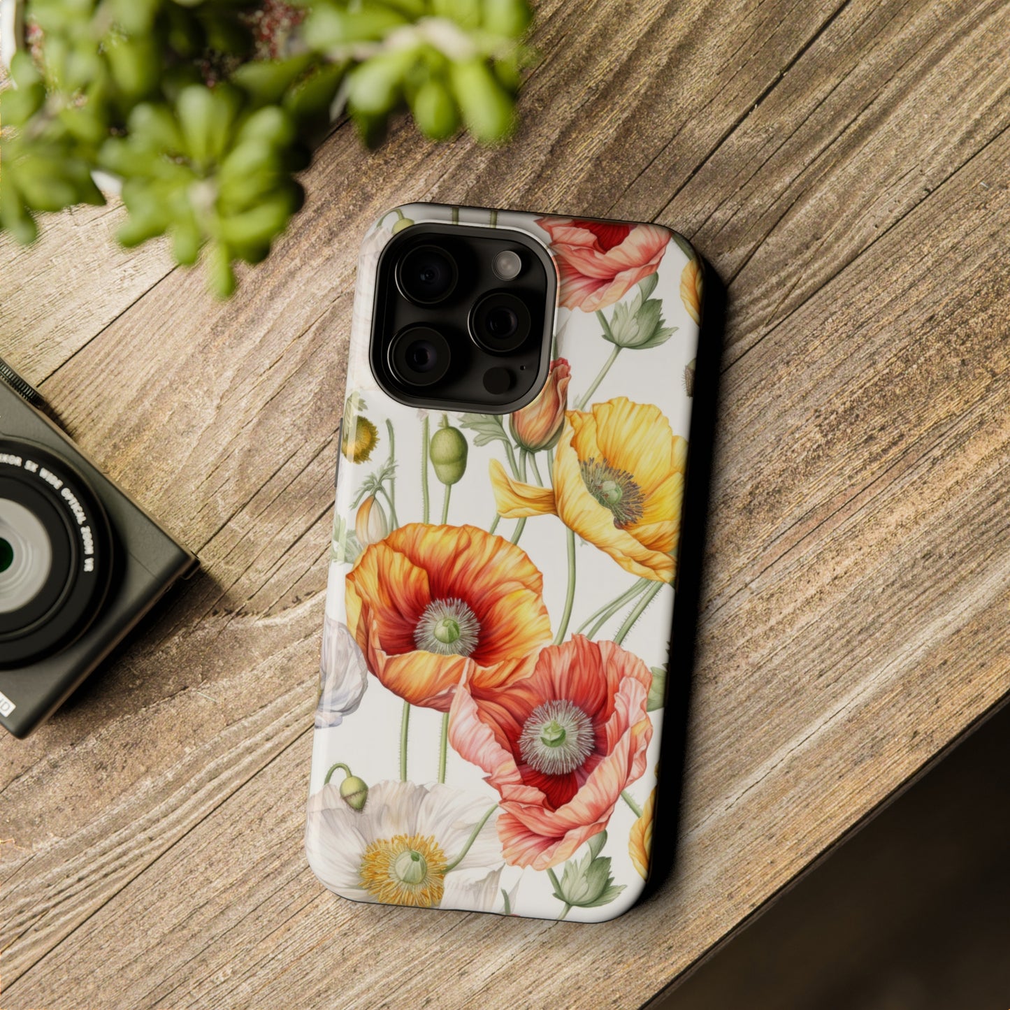 Iceland Poppies MagSafe Tough iPhone Case