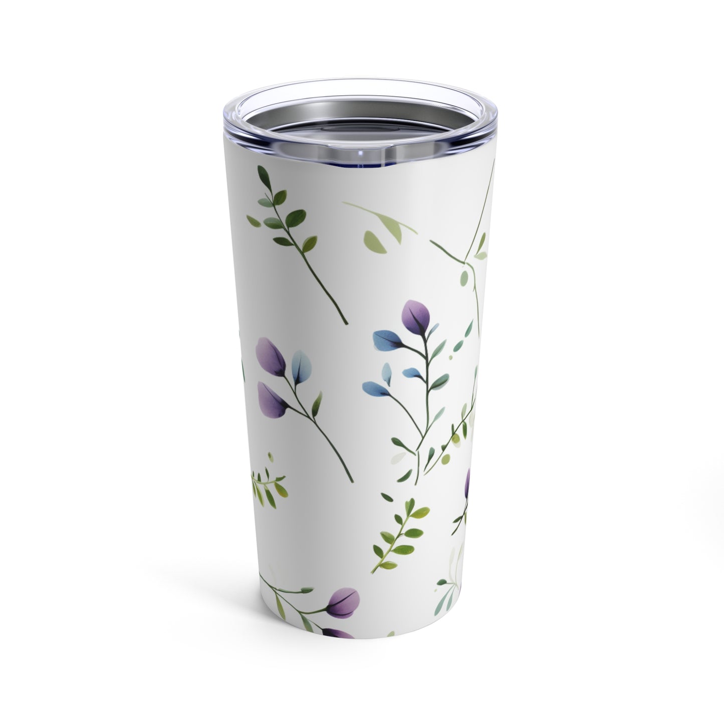 Purple Wildflowers Tumbler 20oz