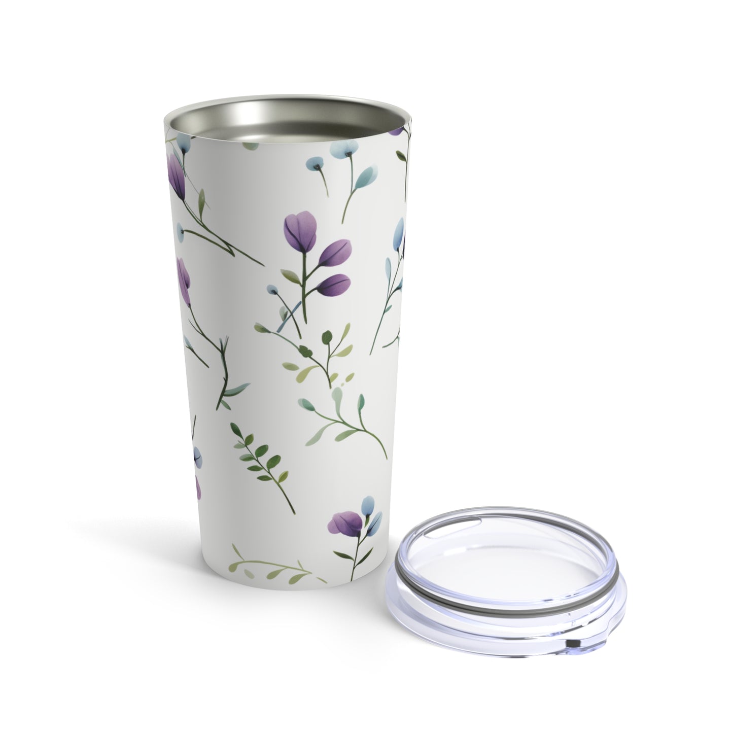 Purple Wildflowers Tumbler 20oz