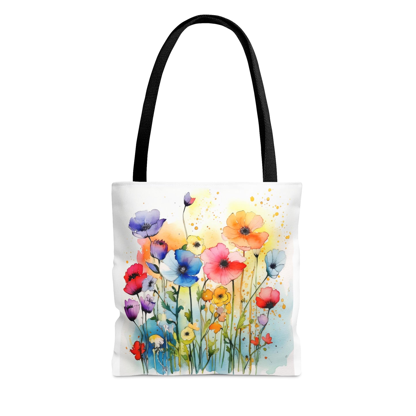 Splash of Color Wildflowers Tote Bag