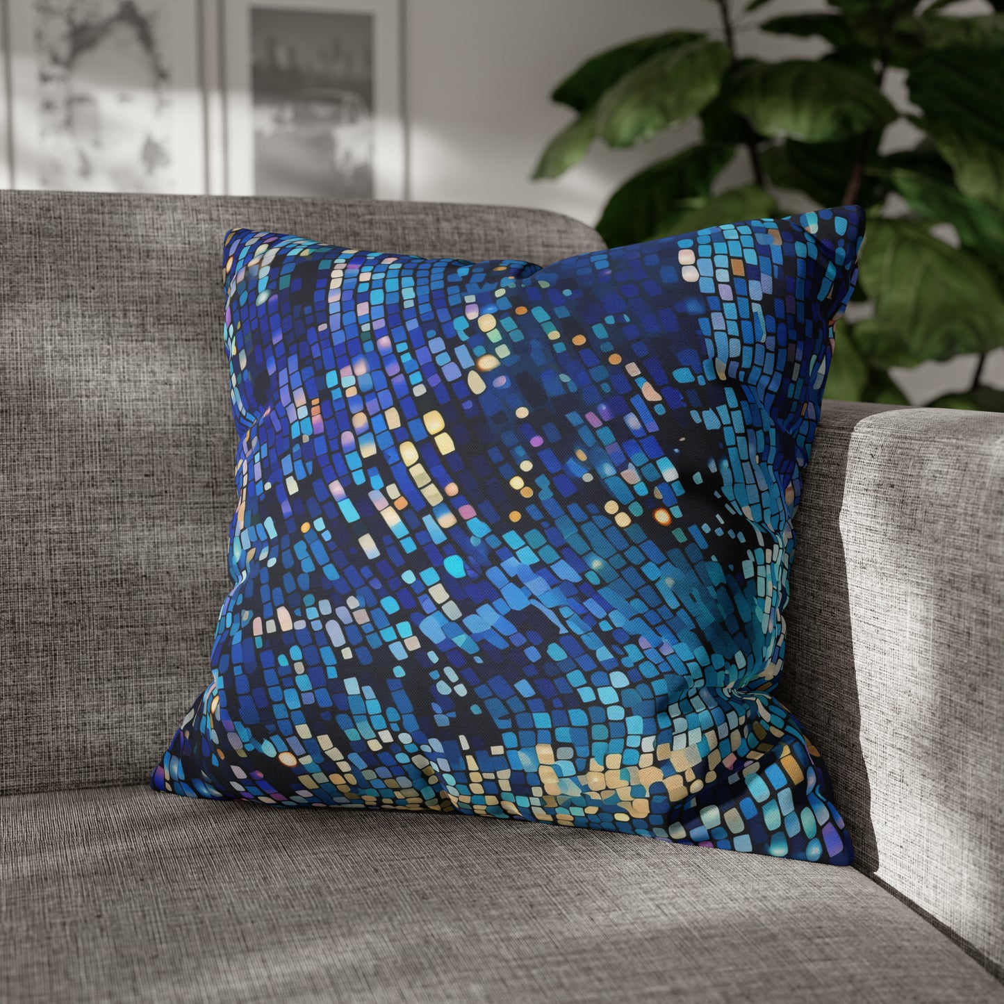 Stars in the Night Sky Square Pillow Case