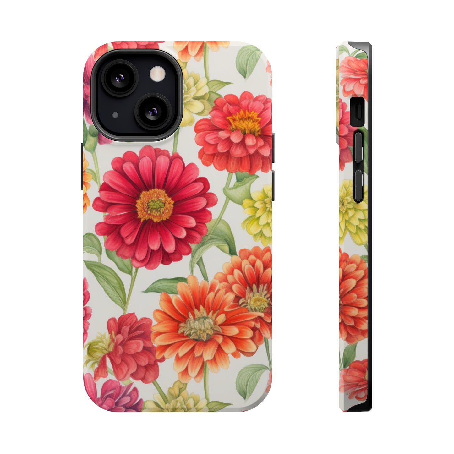 Zinnias MagSafe Tough iPhone Case